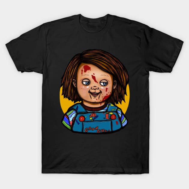 Good guy Chucky T-Shirt by HeichousArt